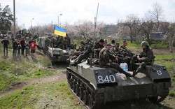 Dân địa phương khiến 15 xe bọc thép của Ukraine phải rút lui