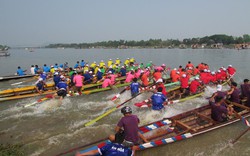 Kịch tính đua thuyền Festival Huế 2014