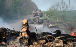 Quân đội Ukraine tiếp tục đột kích, phá hủy trạm kiểm soát thứ tư ở Slovyansk