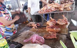 Thịt gà &#39;siêu bèo&#39; 25.000 đồng/kg tại Hà Nội