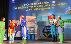 Sôi động “Cuộc thi tìm hiểu kiến thức về chuỗi giá trị sản phẩm chăn nuôi an toàn và sức khỏe cộng đồng”