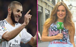 Mặc bạn gái mới sinh, Benzema hẹn hò phóng viên nóng bỏng