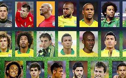 ĐT Brazil công bố danh sách dự VCK World Cup 2014