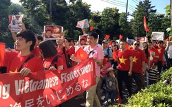 Người Việt năm châu phản đối hành động của Trung Quốc 
