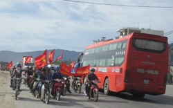 Hà Tĩnh: Công nhân tuần hành phản đối Trung Quốc