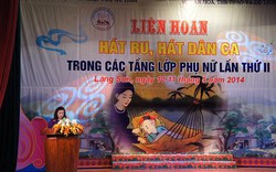 Lạng Sơn: Liên hoan hát ru, hát dân ca 