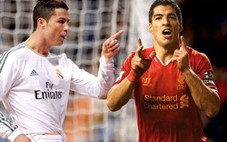 Suarez “trù ẻo” Ronaldo không thể ghi bàn