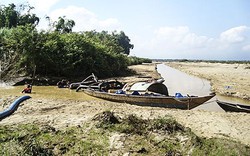 Khơi thông sông Vu Gia để chống hạn