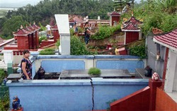 Quảng Ninh: Hàng chục ngôi mộ sụt, nứt bất thường