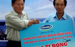 Vinamilk tiếp tục ủng hộ 1 tỷ đồng cho cán bộ, chiến sĩ Kiểm ngư Việt Nam