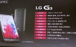 LG G3: Hết chuyện để nói?