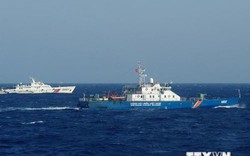 Tàu cá Trung Quốc thả lưới, vật dụng cản trở tàu chấp pháp VN