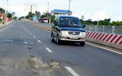 Quảng Ninh: Quốc lộ gần 3 nghìn tỷ bị sụt lún vẫn long trọng khánh thành