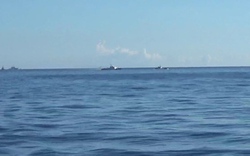 Tàu hộ vệ tên lửa gây áp lực lên các tàu chấp pháp Việt Nam