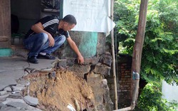 Chùm ảnh: Quảng Ninh ngập trong nước, bùn đất do mưa lớn, lở bãi thải
