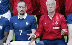 Chấn thương, Ribery bị loại khỏi ĐT Pháp