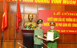 Bổ nhiệm Phó Giám đốc Công an TP.Hà Nội