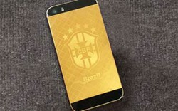 “Choáng ngợp” bộ iPhone 5S mạ vàng hòa nhịp cùng World Cup