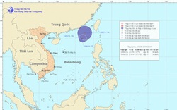Áp thấp nhiệt đới trên biển Đông khả năng mạnh lên 