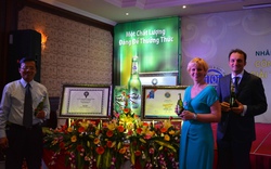 Bia Huda Gold giành giải thưởng “Chất lượng vượt trội 2014” 
