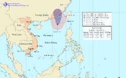 Áp thấp nhiệt đới đã mạnh lên thành bão trên biển Đông