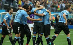 Uruguay 2-1 Anh: Luis Suarez lập cú đúp nhấn chìm Tam sư