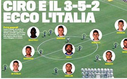 Góc chiến thuật: 3-5-2 và Bonucci là chìa khóa cho Italy? 