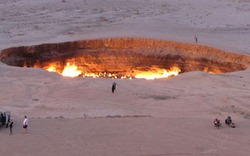 “Cổng địa ngục” xuất hiện trên trần gian ở sa mạc Turkmenistan