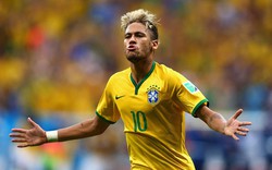 Neymar vươn lên số 1 tại World Cup 2014