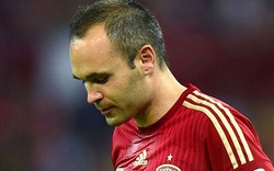 Iniesta chạm mốc 100 lần khoác áo ĐT TBN trong ngày... xách vali về nước