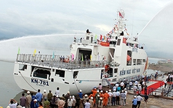 Bàn giao tàu kiểm ngư lớn nhất Đông Nam Á cho Kiểm ngư Việt Nam