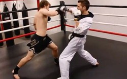 Video: Võ sỹ kick boxing hạ gục cao thủ karate