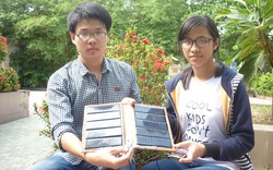 Học sinh sáng chế pin năng lượng mặt trời