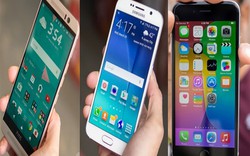 Cân đo 3 siêu phẩm Galaxy S6, One M9 và iPhone 6 