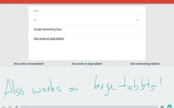 Viết tay để soạn thảo văn bản trên smartphone