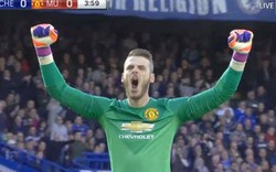 Rooney sút bóng ra ngoài, De Gea vẫn “nhảy cẫng” ăn mừng