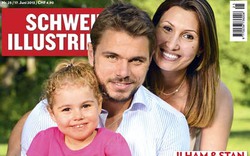 Wawrinka bỏ vợ già theo gái trẻ