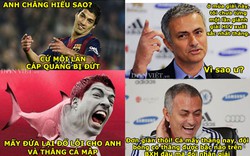 ẢNH CHẾ: Suarez bị nghi oan vụ đứt cáp quang, Mourinho lại “nổ”