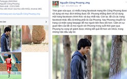 Sợ bị mạo danh, Công Phượng lập fanpage chính thức trên facebook