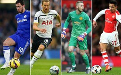 Đội hình tiêu biểu Premier League 2014-2015: Chelsea áp đảo