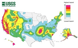 Một nửa nước Mỹ đối mặt với nguy cơ động đất