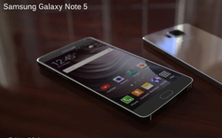 Samsung Galaxy Note 5 màn hình 4K, viền kim loại