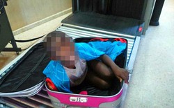 Giấu bé 8 tuổi trong vali để “tuồn” vào Tây Ban Nha