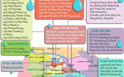 Xem điểm “nóng” thiếu nước sạch vào mùa hè tại Hà Nội