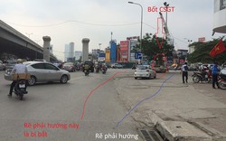 “Ma trận” giao thông ở ngã tư phức tạp nhất Thủ đô