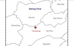 Lại xảy ra động đất ở Quảng Nam