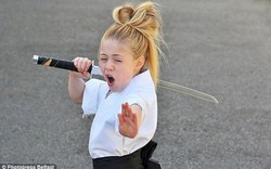 Cô bé Karate 9 tuổi gây kinh ngạc tại Anh