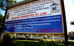 Tập đoàn nước ngoài cắm biển &#34;cấm xâm phạm&#34; bãi biển Nha Trang