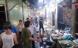 Hà Nội: Cháy chợ Phùng Khoang, chủ tiệm bánh mỳ tử vong