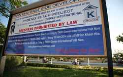 Yêu cầu tháo dỡ biển “cấm xâm phạm” bãi biển Nha Trang
